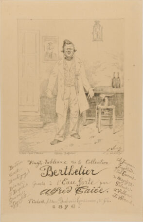 Cover for “Vingt Tableaux de la Collection Berthelier”