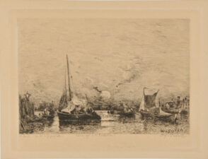 Boats in a Harbor