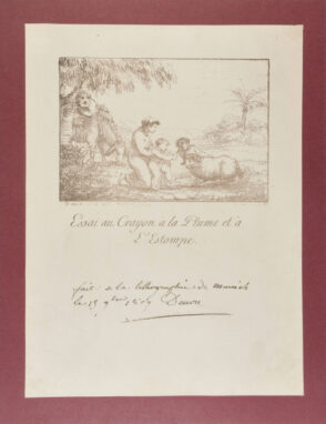 Essai au Crayon, à la Plume et à l’Estompe