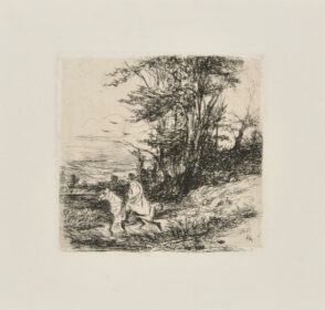 Le Voyageur à cheval et les trois oiseaux