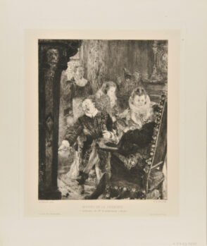 Auprès de la cheminée