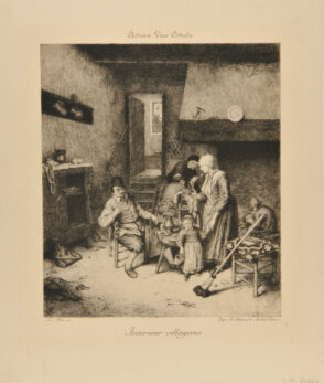 Intérieur villageois