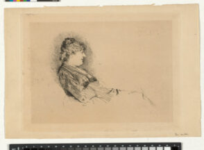 Profile of a Woman Seated, from the Right