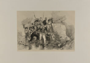 Deuxième épisode de la battue au sanglier par la garde nationale de St. H……. “Attention! Il est là!!”