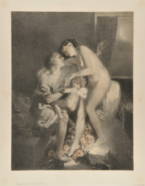 Man Helping Girl Down Steps