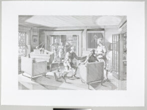 From the portfolio “Open House: Five Engraved Scenes”