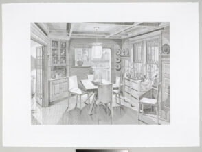 From the portfolio “Open House: Five Engraved Scenes”
