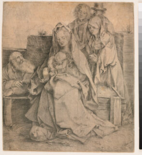 The Holy Family with Six Figures