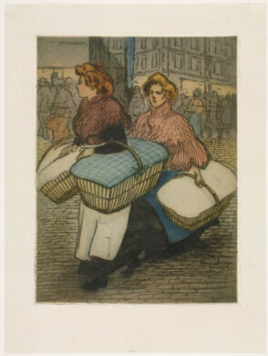 Laundresses Bringing Back their Work (Blanchisseuses reportant l’ouvrage)