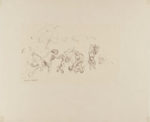 Nudes Playing in the Forest