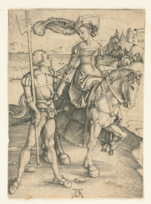 The Lady Riding with the Landsknecht