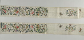 Pair of Sleeve Bands Decorated with Fruits, Flowers and Insects