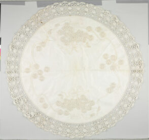 Centerpiece Decorated in Cord-work Embroidery