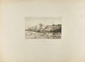 La Croix – Bataille ou eut lieu le combat d’Entrames gagnè par H. de Larochejaquelin le 26 Octobre 1763