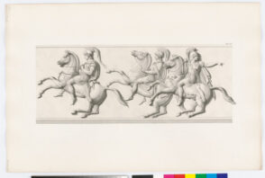 Plate XVI from the series “The Triumph of Alexander”