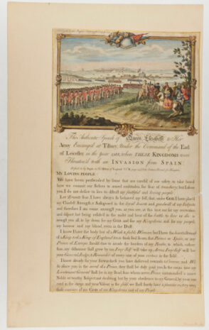 Speech of Queen Elisabeth to Her Army Encamped at Tilburyl, in the Year 1588