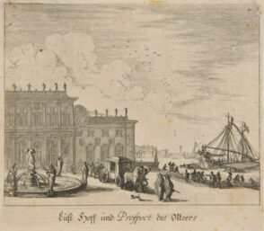 Lust hoff und Prospect des Meers