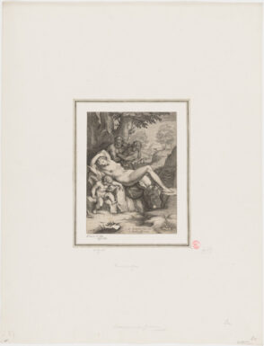 Venus Sleeping, Watched by Satyrs