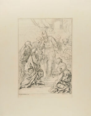 Prefentazione al Temprio del Bambino Gesù , nella Chiesaa delle Moniche a Sala in Pistoia (The Presentation in the Temple)