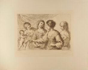 Four Women and a Small Child