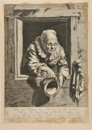 Old Woman with a Jug at a Window