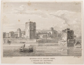 Ruines d’un Ancien Pont, A Vienne on Dauphiné Department de l’ Isère