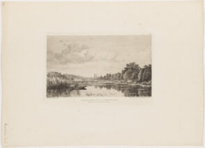 E’tang de Cernay Pres de L’Abbaye des Vaux