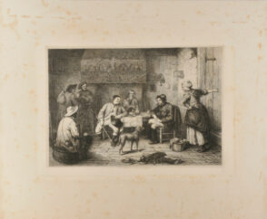 Woman Scolding Her Husband in a Tavern