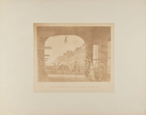 High Street, from the Country Marketplace Philadelphia, with the Procession in Commemoration of the Death of General George Washington, December 26th 1799