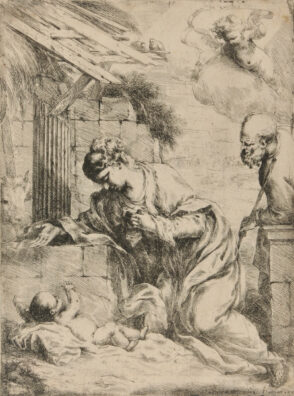 The Virgin Adoring the Infant Christ