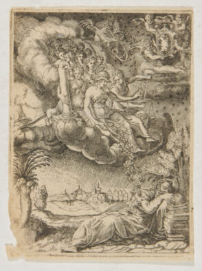 The Virtues Appearing to an Old Man Asleep