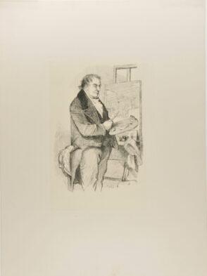 An Artist Painting a Picture