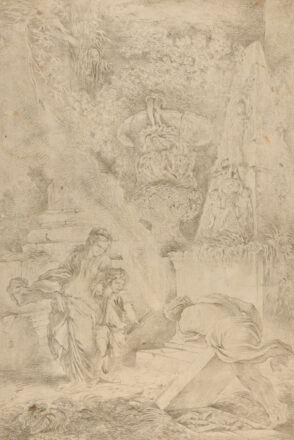 The Tomb Filled with Armor (Circe Seeking the Arms of Achilles?)