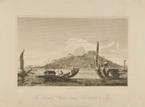 The Island of Otaheite, Bearing S. E. Distant One League