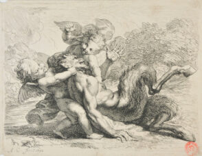 Pan Vanquished by Cupids