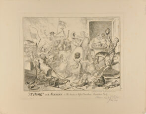 “At Home” in the Nursery, of The Masters & Misses Twoshoes Christmas Party