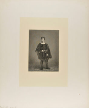 Edwin Forrest as Hamlet