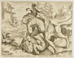 The Labors of Hercules (No. 6 Hercules Capturing the Cretan Bull)