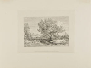 Landscape with Geese by a Pond