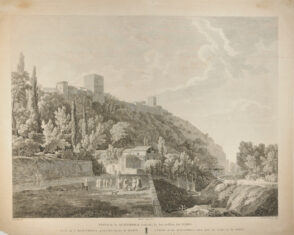 Vista de la Alhambra Tomada de las Orillas del Daro