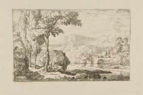 Landscape with a Bas-relief
