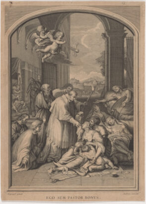 St. Charles Borromeus Administering Holy Communion to the Plague-Stricken of Milan