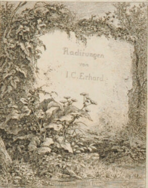 Title Plate to Series of Etchings