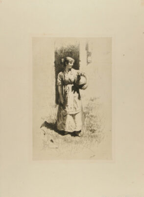 Spanish Girl Water-Carrier of Granada