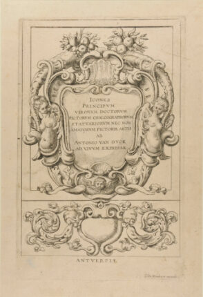 Frontispiece for “Icones Principum Virorum…”