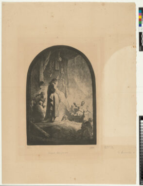 The Raising of Lazarus: The Larger Plate