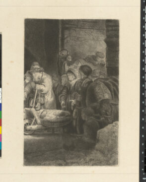 Christ, with the Sick Around him, Receiving Little Children (Fragment)