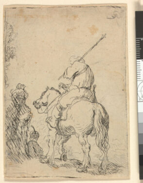 A Turbaned Soldier on Horseback