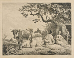 Landscape with Cattle and Herdman’s Family