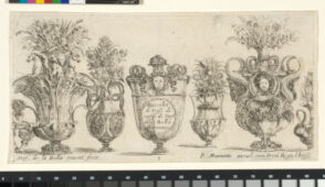 Plate 1 from the series “Collection of Various Vases”